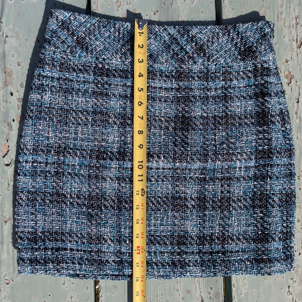 LOFT Blue Mini Skirt